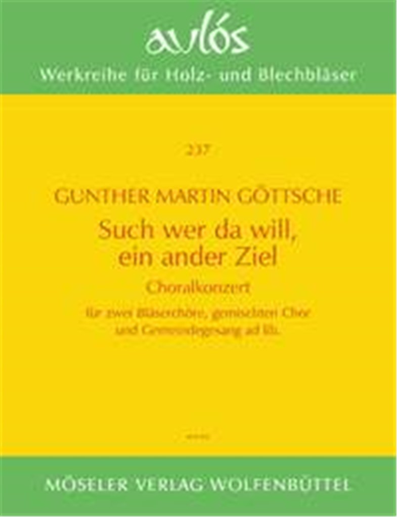 Such, wer da will, ein ander Ziel op. 18
